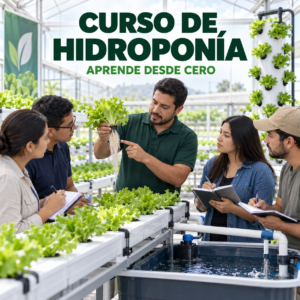 Curso de hidroponía desde cero INDULIFE