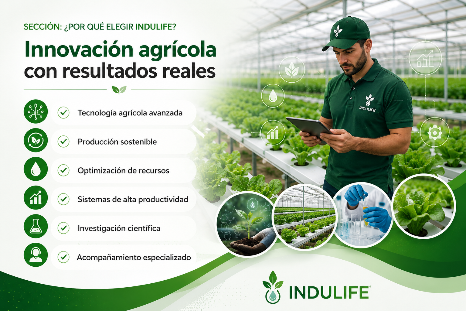 ¿Por Qué Elegir INDULIFE? | Innovación Agrícola con Resultados Reales