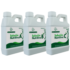 Solución nutritiva ABC para hidroponía