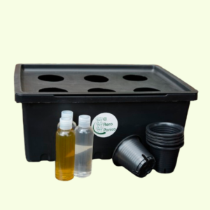 Kit de cultivo fácil para hidroponia (sistema kratky personal)