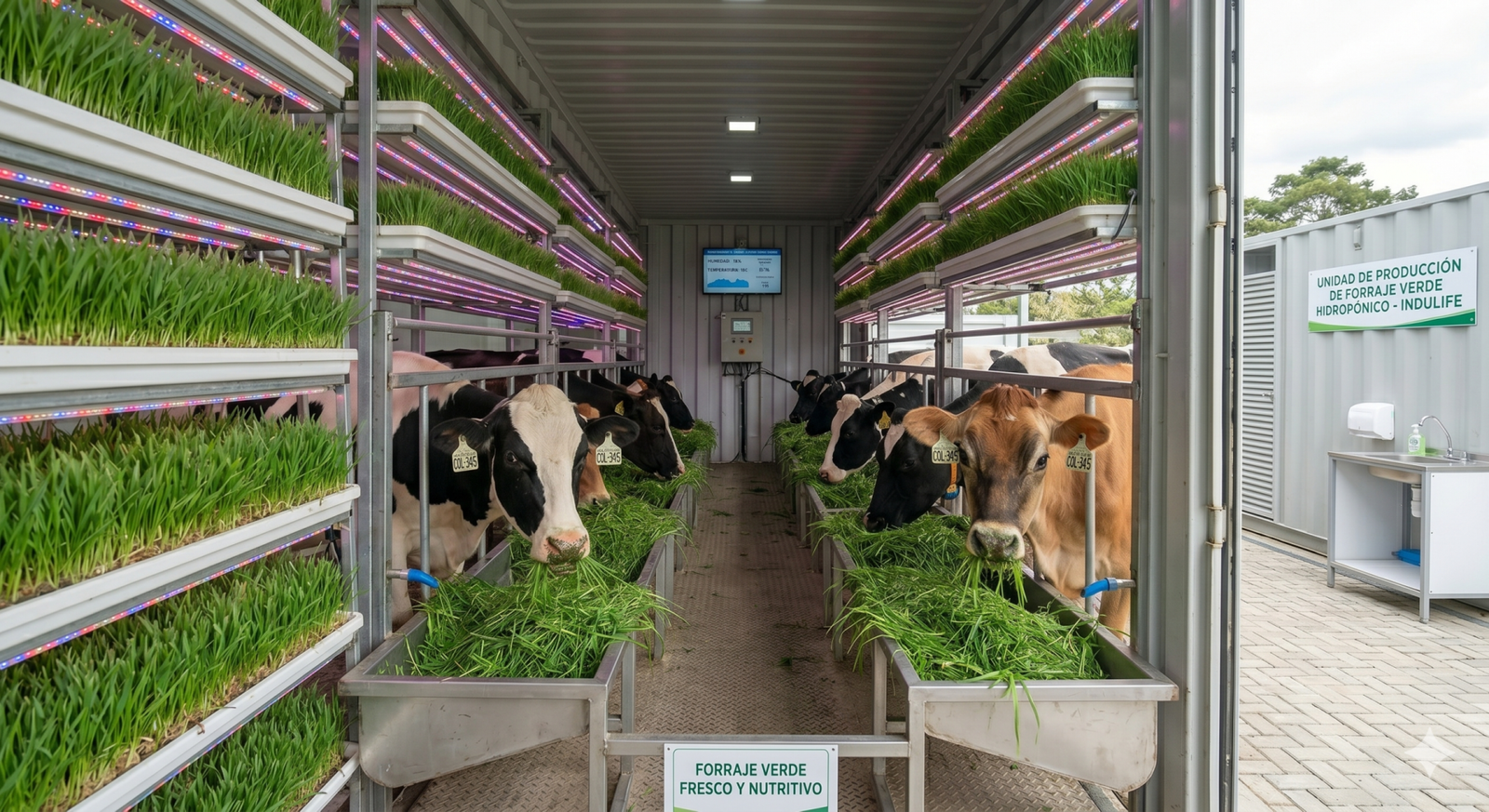 Forraje Verde Hidropónico | Mejor Alimentación para Sus Animales